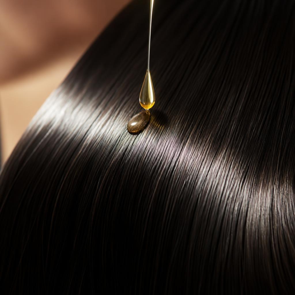 Resultado de cabelo brilhoso com Elixir Mágico